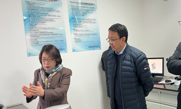 陕西监管局领导一行莅临高陵yp街机电子产业园调研指导