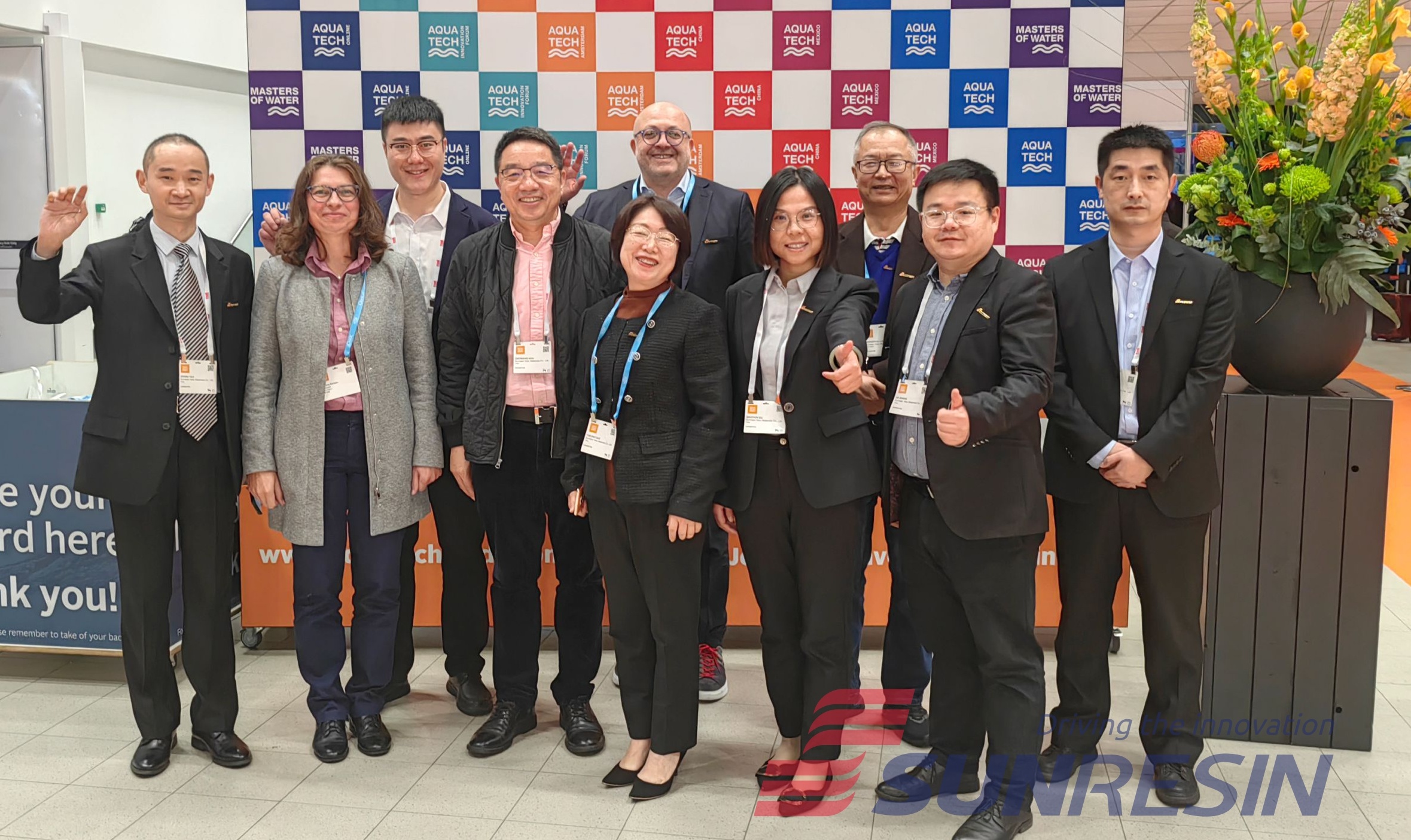 以水为擎，驰骋国际赛道丨yp街机电子科技亮相Aquatech阿姆斯特丹水展